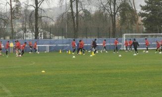 "Studenții" trag tare la antrenamente înaintea meciului cu CS U Craiova