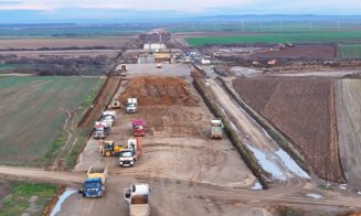 Autostrada Transilvania: Cum arată lucrările de pe lotul Chiribiș – Biharia. IMAGINI de pe șantier