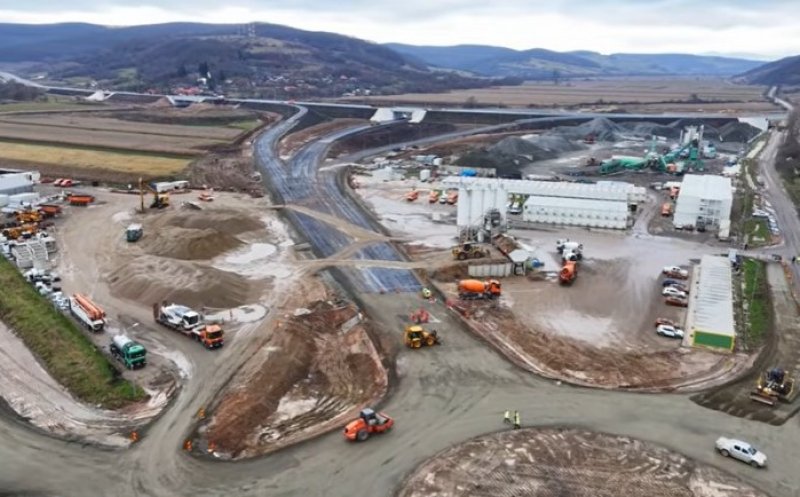 IMAGINI incredibile cu lotul complet Zimbor – Poarta Sălajului de pe Autostrada Transilvania. “Am rămas fără cuvinte”