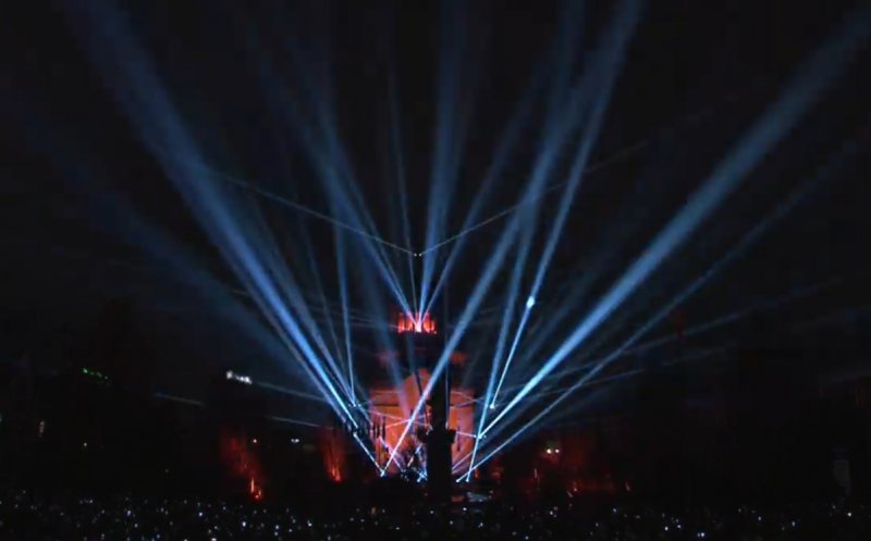 Spectacol de drone și lumini în Piața Avram Iancu, de Ziua Națională