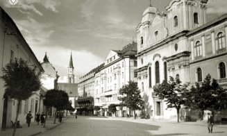 Vechiul Cluj, anii '40. Astăzi, strada este pietonală