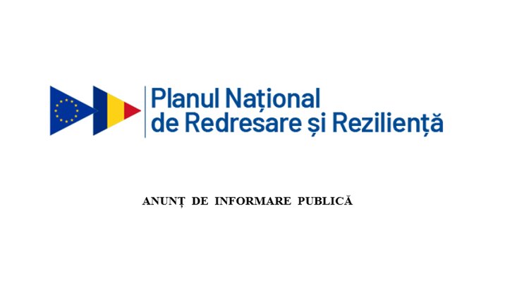ANUNȚ DE INFORMARE PUBLICĂ: Beneficiarul ISOC IRINA anunță finalizarea proiectului de împădurire a terenurilor agricole finanțat prin PNRR