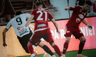 "U" Cluj, pas greșit în Cupă. Conduși din nou la pauză, "studenții" au obținut un punct cu Sepsi OSK