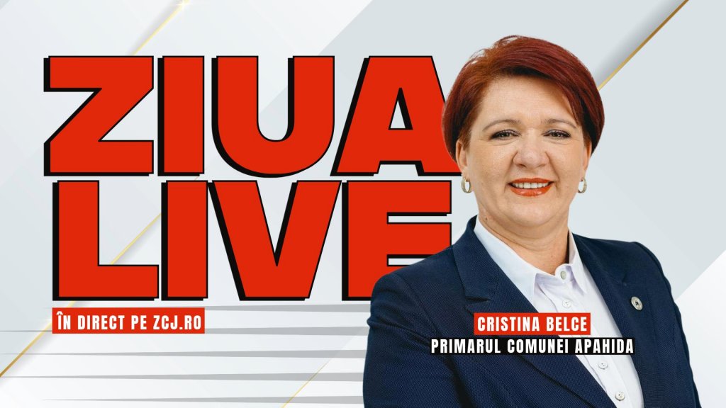 Cristina Belce, primarul comunei Apahida, invitată la ZIUA LIVE