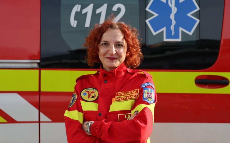 Povestea impresionantă a unei voluntare din Cluj: Salvată de SMURD când era însărcinată, acum salvează ea vieți
