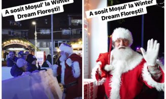 Moș Crăciun a sosit la Winter Dream Florești. Vezi programul de duminică