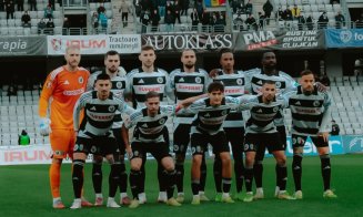 Jovo Lukic Show. Cu un atacant în zi mare, "U" Cluj a învins fără emoții Hermannstadt