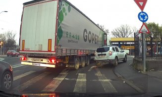 Trafic à la Cluj. Varză / “Nu sta lângă tiruri”. M-o învățat tata