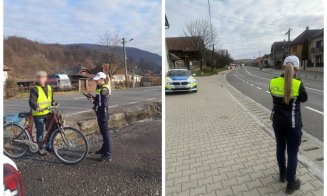 "Cadouri" neprevăzute pentru vitezomani. Polițiștii clujeni au sancționat peste 120 de șoferi