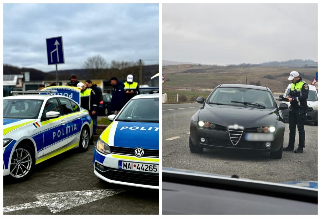 "Cadouri" neprevăzute pentru vitezomani. Polițiștii clujeni au sancționat peste 120 de șoferi