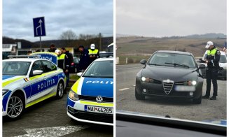 "Cadouri" neprevăzute pentru vitezomani. Polițiștii clujeni au sancționat peste 120 de șoferi