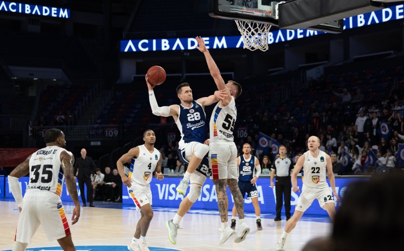 U-BT, eșec în EuroCup. Bahcesehir a profitat de un sfert 4 modest al clujenilor și s-a impus