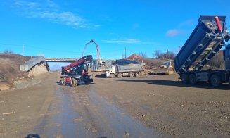 Mobilizare puternică pe Suplacu de Barcău - Chiribiș de pe A3. Erbașu prinde viteză și are 500 muncitori și peste 230 de utilaje pe șantier. Când ar f