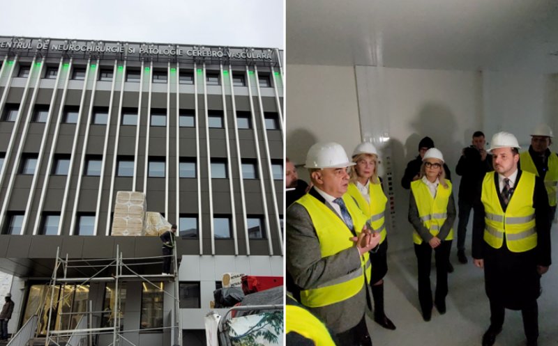 Ministrul Sănătății, Alexandru Rogobete, la viitorul Centru de Patologie Cerebrovasculară din Cluj: "E o clădire care va deveni o emblemă pentru întreaga țară"