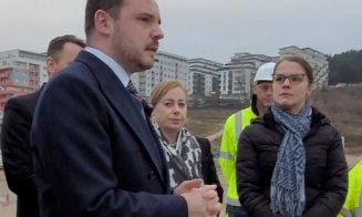 Alexandru Rogobete, pe șantierul Spitalului Regional din Cluj: Dacă lucrurile decurg normal, în iunie-iulie pot începe efectiv lucrările