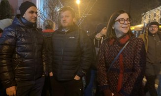 Fosta judecătoare Andreea Chiș a participat la protestul pentru Justiție de la Cluj. Apare în documentarul Recorder