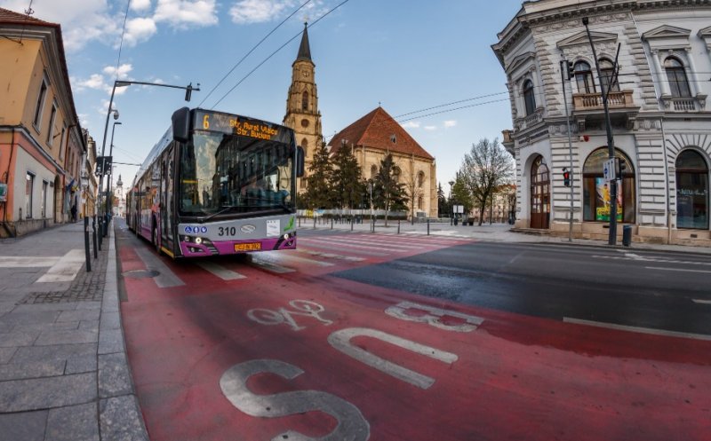 Troleibuzele din Mănăștur, înlocuite temporar cu autobuze. Traseu deviat și stație mutată de pe Primăverii pe Izlazului