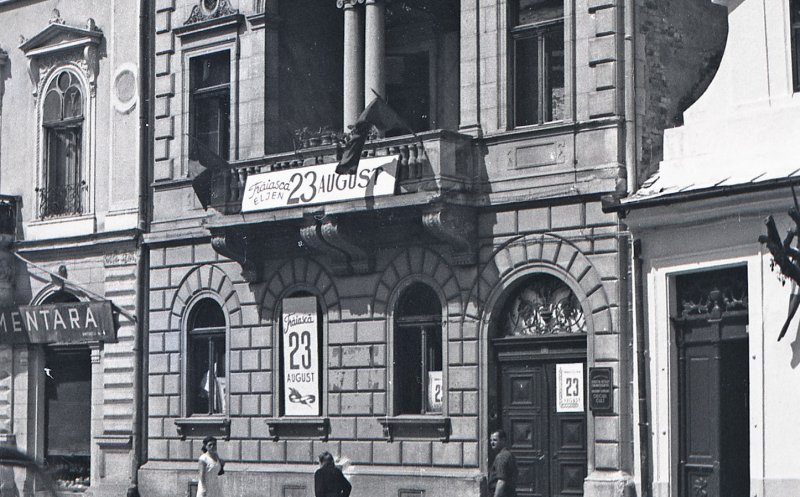 Strada Memorandumului, în anul 1957
