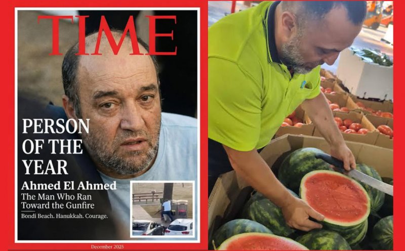 Musulmanul Ahmed, un vânzător de fructe, EROUL de pe plaja din Sidney. A smuls arma din mâna unuia dintre atacatori: ”Motivat de conștiință și umanitate”