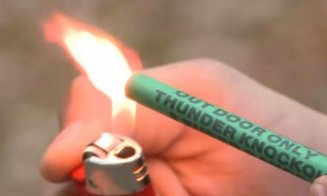 Atenție la petarde! IPJ Cluj avertizează: folosirea necorespunzătoare a articolelor pirotehnice poate duce la dosare penale