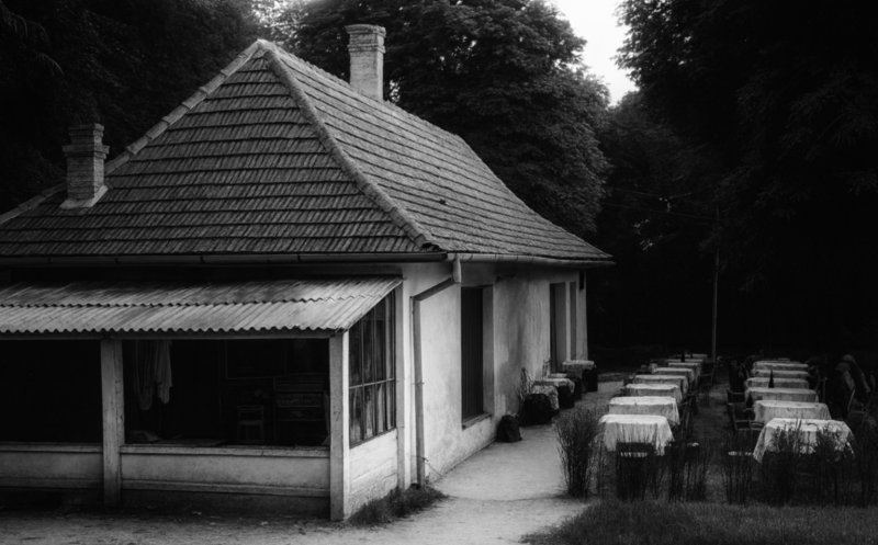 Restaurant cu terasă aflat pe Cetățuie, anul 1973