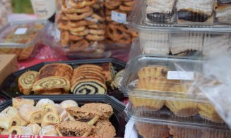 Bunătăți de la producătorii locali, la Târgul de Crăciun din Frata