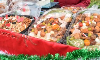 Bunătăți de la producătorii locali, la Târgul de Crăciun din Frata