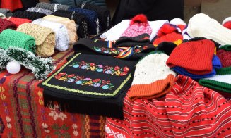 Bunătăți de la producătorii locali, la Târgul de Crăciun din Frata