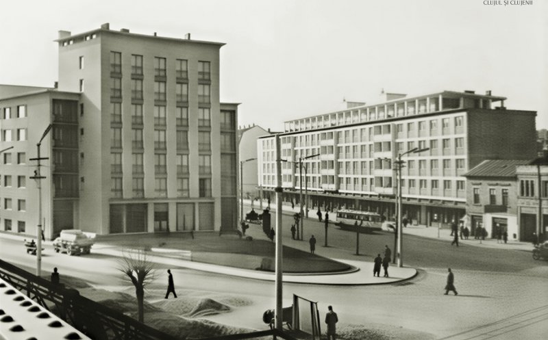 Piața Gării din Cluj-Napoca. Se putea face mai mult? Da, dacă se exploata abil platoul pe care este situat castelul de apă şi spre est, spațiul dintre gara veche şi cea de scurt parcurs