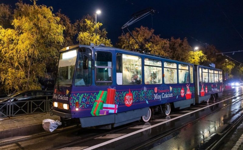 La Cluj, Moșul se plimbă din nou cu tramvaiul
