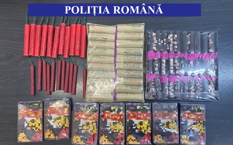 Pensionară din Cluj, prinsă cu 1.700 kg de petarde. Cum s-a dat de gol femeia