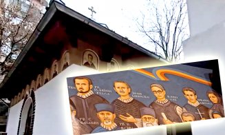 Legionari pictați pe o capela unei biserici ortodoxe, cu bani de la stat. Același stat român cu legi care condamnă și pedepsesc legionarismul