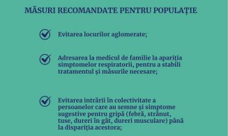 Primul MORT de gripă din acest sezon: O femeie din Cluj, nevaccinată