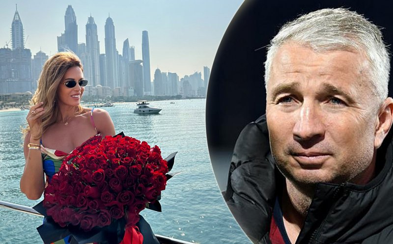 Adriana Petrescu, soția lui Dan Petrescu, și-a sărbătorit ziua de naștere în Dubai, fără antrenorul care e grav bolnav la Cluj