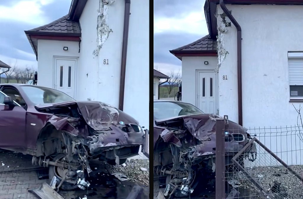 Bombardierul care a zburat cu BMW-ul într-o casă în noaptea de Crăciun era BEAT. Ce alcoolemie avea