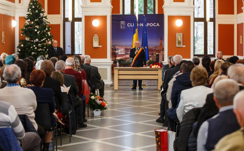 Cuplurile clujene care au sărbătorit "Nunta de Aur", premiate de Primărie. Ce le transmite Emil Boc