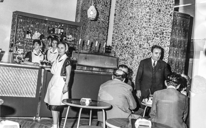 Vechiul Cluj - Cafe Bar, anii '60