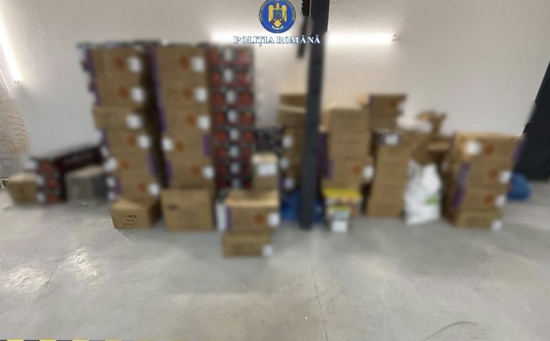 Tone de petarde și artificii confiscate de polițiștii clujeni înainte de Revelion