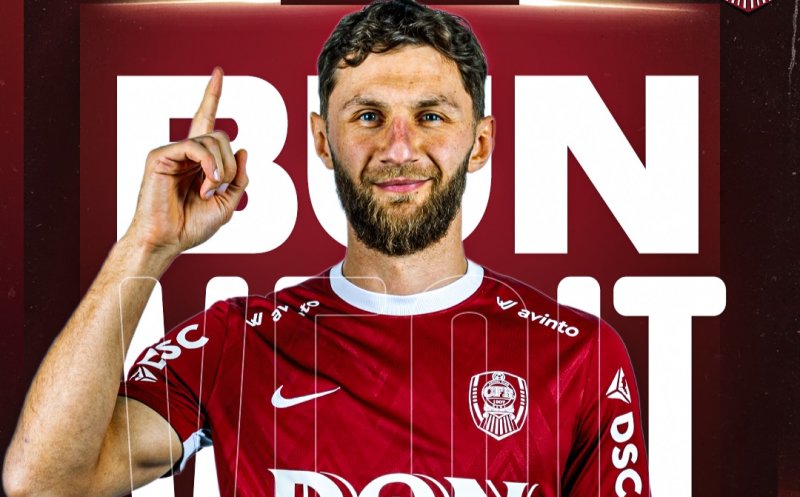 Alibek a ajuns în Gruia. CFR Cluj și-a prezentat noul atacant