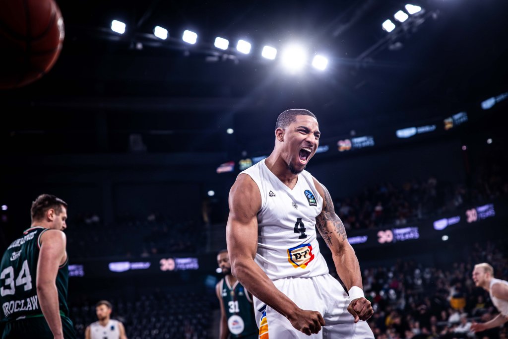 Nighael Ceaser a reușit cea mai spectaculoasă fază a etapei în EuroCup