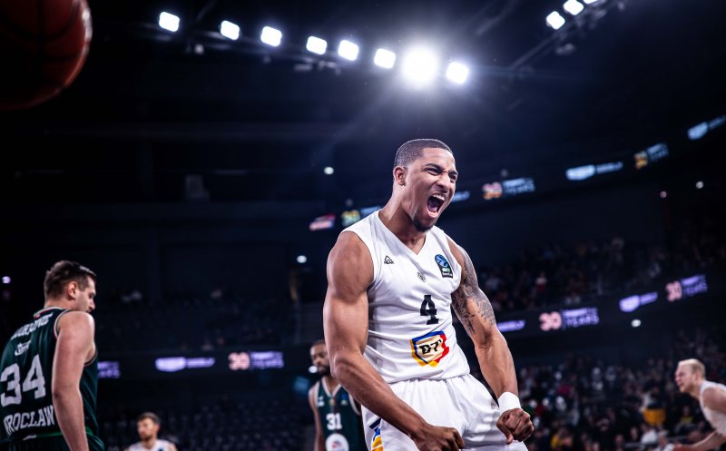 Nighael Ceaser a reușit cea mai spectaculoasă fază a etapei în EuroCup