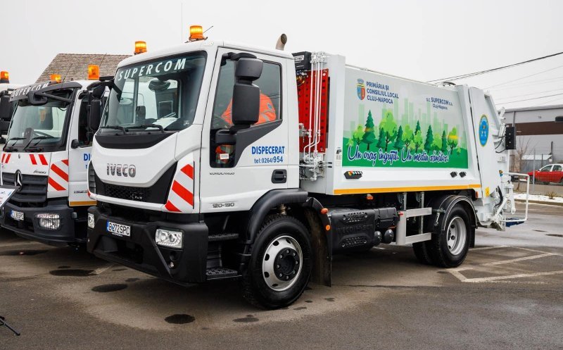 Iată programul de colectare a deșeurilor la Turda pe lunile ianuarie, februarie și martie