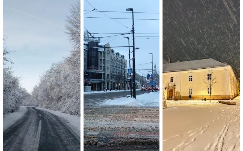 Clujul ca Narnia: Orașul și muntele sub un covor de zăpadă magic. „Cea mai frumoasă iarnă probabil din viața multora”