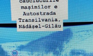 Circulație îngreunată pe Autostrada Transilvania. Șoferii se descurcă cu greu: „Drumul n-a văzut antiderapant” / „Bandă deszăpezită de cauciucurile ma