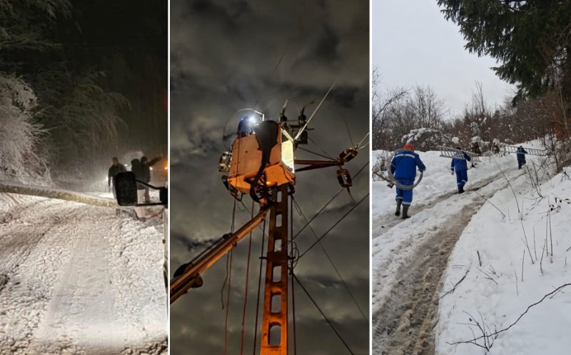 Eroii din noapte care reaprind lumina! Lupta contra cronometru a echipelor DEER din Munții Apuseni în întuneric, frig și zăpadă