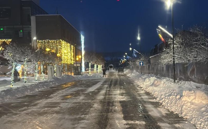 Cum s-a intervenit împotriva zăpezii la Florești. Apelul primarului Pivariu pentru cetățeni