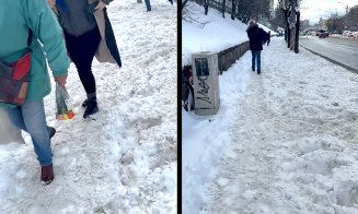 Zăpada nimănui: ”Ne rupem gâtul și alunecăm ca pe patinoar orice ne-am lua în picioare”