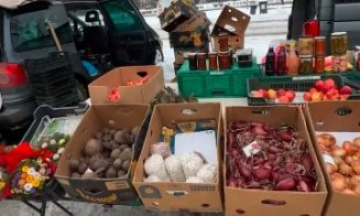 Emil Boc, în vizită la piața volantă de la Cluj Arena. Mesajul transmis de primar