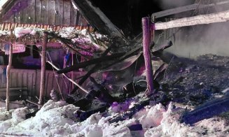 INCENDIU izbucnit din cauza unui burlan improvizat. Casă făcută scrum