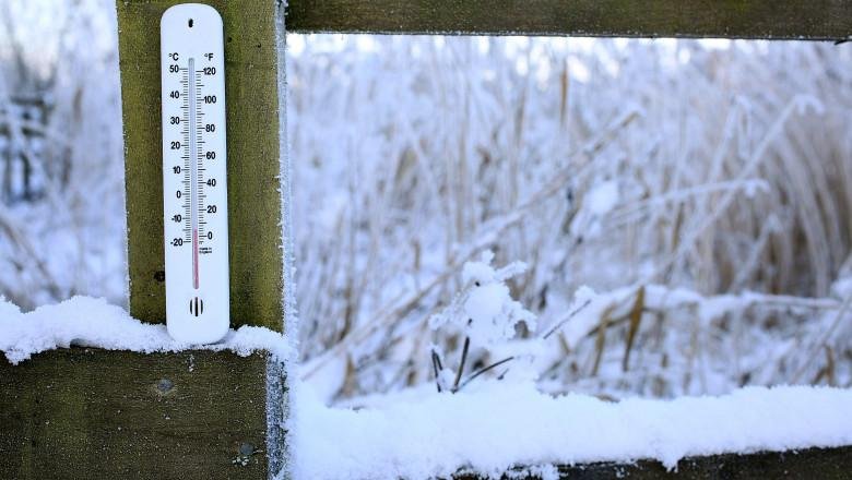 Temperaturi extrem de scăzute la Cluj: cod galben de ger, pe fondul unui val de aer polar